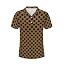 Brown Black Polka Dots