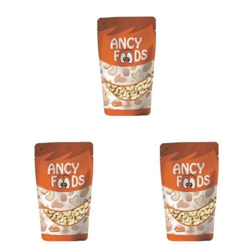 Image of Ancy Kaju (Cashew) 250 Grams for All Ages | High in Protein and Boosts Energy and Build Immunity | Healthy Nutritious Cashew Nut | Delicious Vegan & Crunchy Kaju Nut for Cooking and Raw Eating