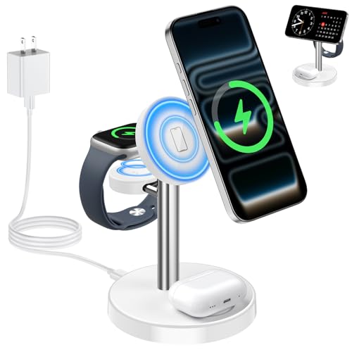 Support de chargeur magnétique rapide pour un bureau épuré et rangé