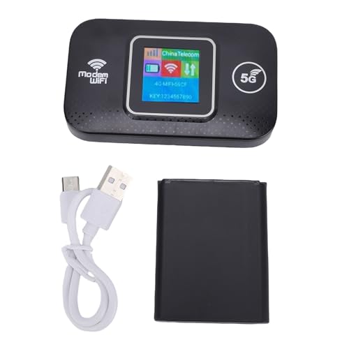 Image of 5G LTE Mobile Hotspot Router, High Speed 300Mbps 4G 5G Portable WiFi with WPA WPA2 Encryption, for Smartphones Laptops Smart TVs