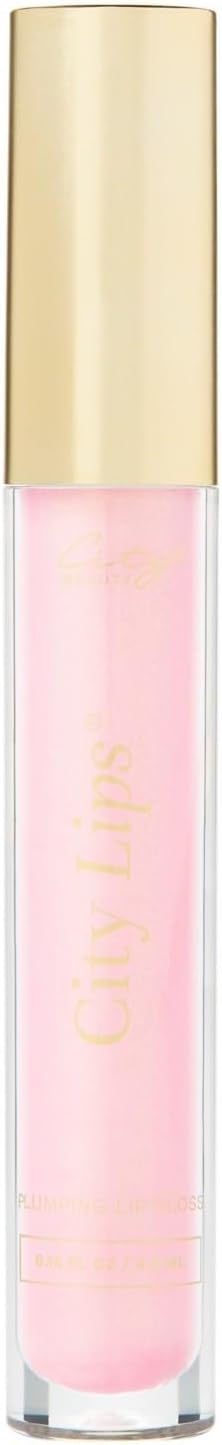 Lips - Plumping Lip Gloss - Hydrate & Volumize - All-Day Wear - Hyaluronic Acid & Peptides Visibly Smooth Lip Wrinkles - Cruelty-Free (Los Angelips)