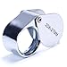Produktbild zhouba Triplett Eye Lupe Lupe Lupe Schmuck Diamant Zuordnung Werkzeug 20x-21mm silber