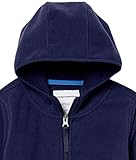 Amazon Essentials Boys' Polar Fleece Full-Zip Hooded Jacket, Navy, Large - Image 2