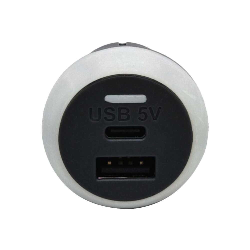 USB Car Charger USB 5V Charger with PD+QC3.0 for Marine Truck Motorcycle Car etc