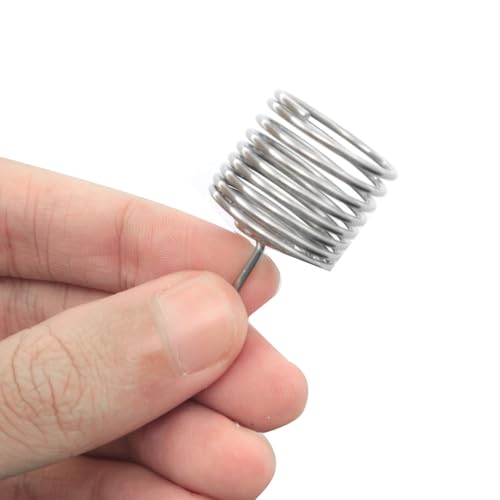 Canastos cilíndricos de acero inoxidable para fertilizantes, 10 unidades miniatura 4