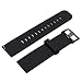 RAYSUN Replacement Anti-slip Waterproof Silicone Watch Band Strap for LG G Watch W100 W110 Urbane W150 Samsung Gear 2 R380 Gear 2 Neo R381 Gear 2 Live R382 Asus Zenwatch - 22mm Width (Silicone)