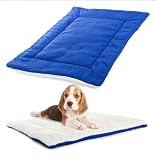 Alfombra de Tela para Perros Pequeños, Cachorros y Otras Mascotas Colchoneta de 70x 48x 2.5cm