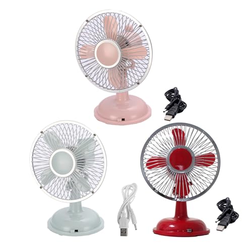 Ventilador de escritorio USB para mantener el frescor en tu oficina o teletrabajo 3