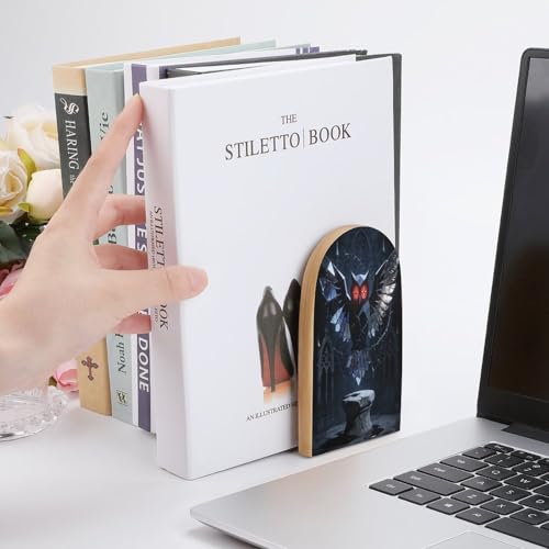 Sujetalibros gótico decorativo de búho para crear un rincón de lectura único 7