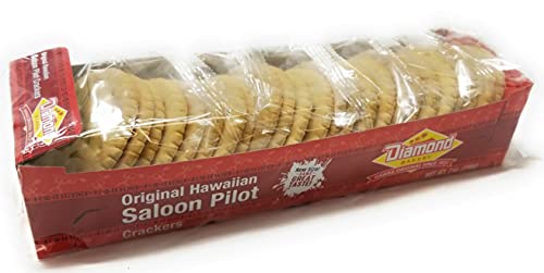 Diamond Bakery Saloon Pilot Hawaiian Crackers, 7oz Box, Original - image 1