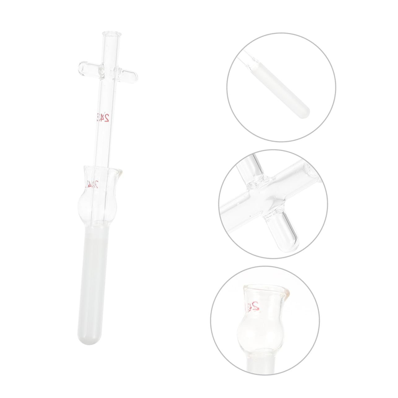 Amosfun 5 Sätze Zubehör Für Laborgläser Laborhomogenisatoren Schleifen Klein Stößel Zubehör Für Laborglaswaren Experiment Liefert Gewebehomogenisator Aus Glas Transparent 2 Stück * 5