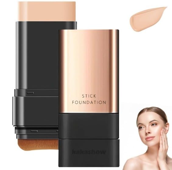 Stick Foundation, 2-in-1 with Built-In Brush, Long-Lasting Waterproof Formula, Buildable Coverage for All Skin Types - Review, Price and Buying Guide