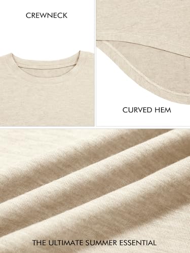 Image of UNCLECAT Mens Short Sleeve T-Shirts Crew Neck Casual Shirt Summer Classic Basic Lightweight Fashion Tees