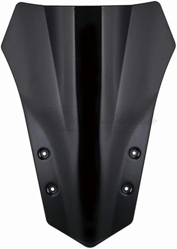 Motorcycle Windshield Motorcycle Accessories Double Bubble Windshield WindScreen Compatible with MT-09 Compatible with Tracer MT09 FJ09 FJ-09