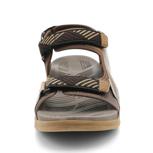 Muboliy Women's Water Walking Sandals Casual Comfortable Platform Cushion Foam Hiking Sandals With Arch Support — view 6