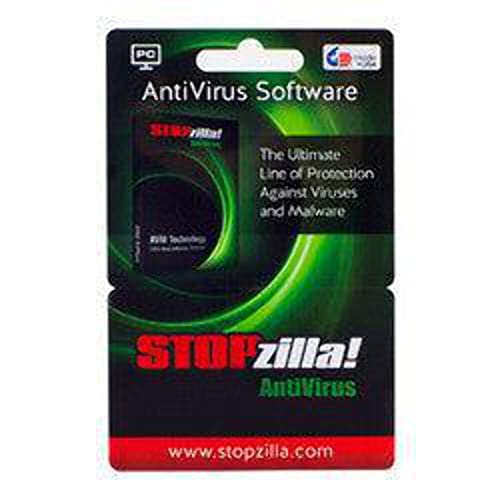 Stopzilla AntiVirus 7.0 (Key Card) - Protect against Viruses, Spyware & Malware