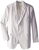 Perry Ellis Men's Big and Tall Suit Blazer, Natural Linen,...
