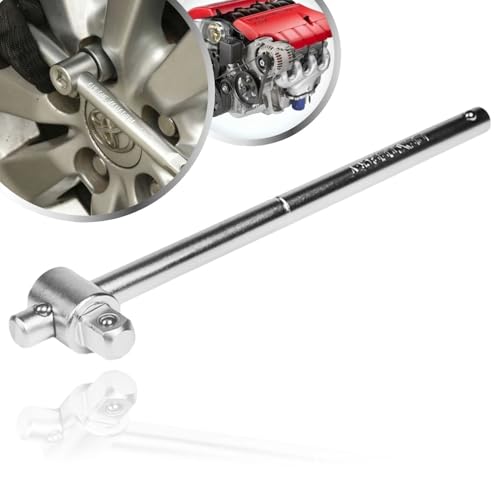 Soquete Junta Universal Cabo Força T 1/2 Pol Encaixe Canhão Pito Cachimbo Aço CRV Resistente Pratead