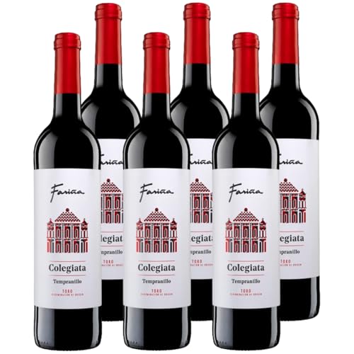 Vino de Toro Colegiata Tinto de Fariña vino tinto joven elaborado con la variedad Tinta de Toro (Tempranillo) caja de 6 bot x 75 cl.