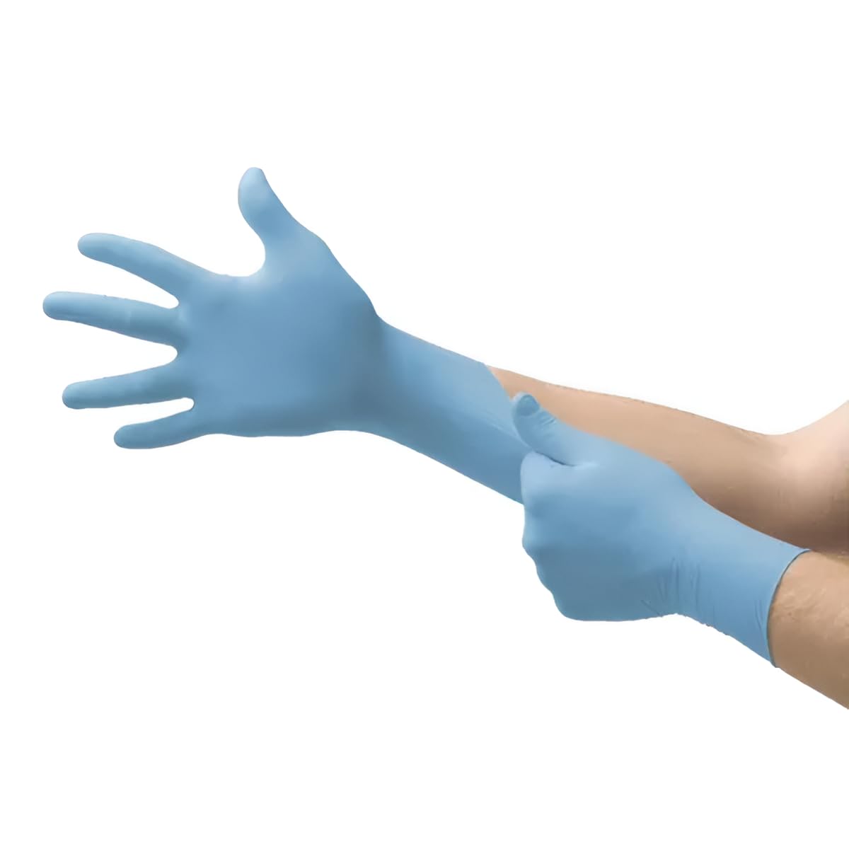 Ansell Microflex 82-134 Disposable Gloves in Nitrile, Latex and Powder-Free, Food Certified, Chemical and Mechanical Protection, Multipurpose Professional Gloves, Blue, Size XL (100 Gloves) (B0D2PH9WS9) Amazon Price History, Amazon Price Tracker