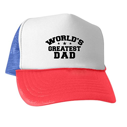 CafePress World's Greatest Dad Snapback Trucker Hat