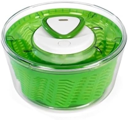 Zyliss Easy Spin 2 AquaVent Large Salad Spinner - Salad Spinner w...