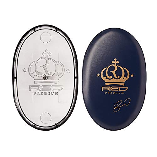 Red Premium Pocket Wave Bow Wow Curved Palm Brush Hard Bristles #TOP3