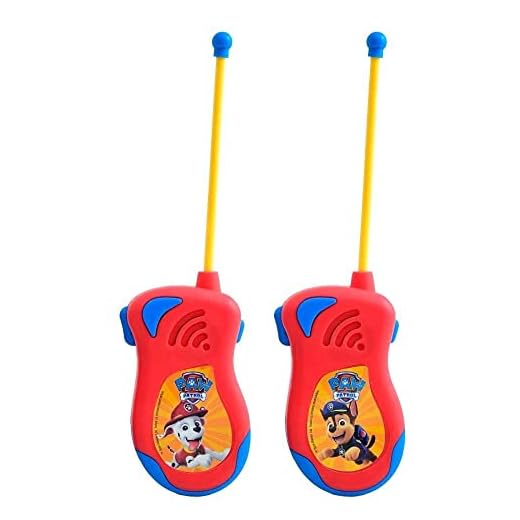 Walkie - Talkie Patrulha Canina, Candide, Colorido