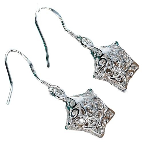 Boucles d'oreilles étoile argent 925 parfaites pour fête de mariage