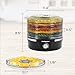 Elite Gourmet EFD319 Food Dehydrator, 5 BPA-Free 11.4