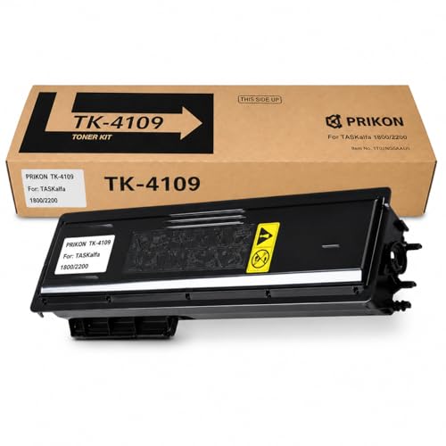Image of Proprint TK-4109 Black Toner Cartridge for Use in Kyocera Taskalfa 1800 /2200 Single Color Toner (Black)