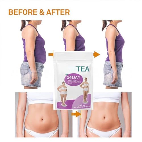 14-Day D/etox Tea for Wei/GHT L/OSS & Belly F/at, Natural Bloating Relief Herbal SLI/mming Tea with Lotus Leaf, D/ieters Tea for Fast Wei/GHT L/OSS, 14 Day Cleanse for Digestive Comfort - Image 2