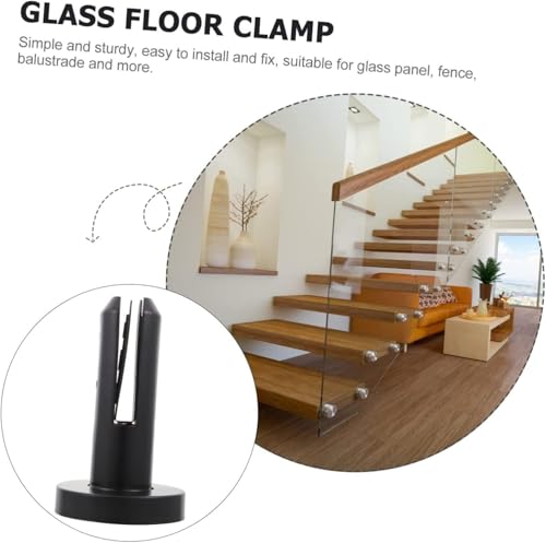 Supports en verre pour fixer une rambarde sans risque de glissement