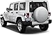 Amfor Spare Tire Cover, Universal Fit for Jeep, Trailer, RV, SUV, Truck and Many Vehicle, Wheel Diameter 25