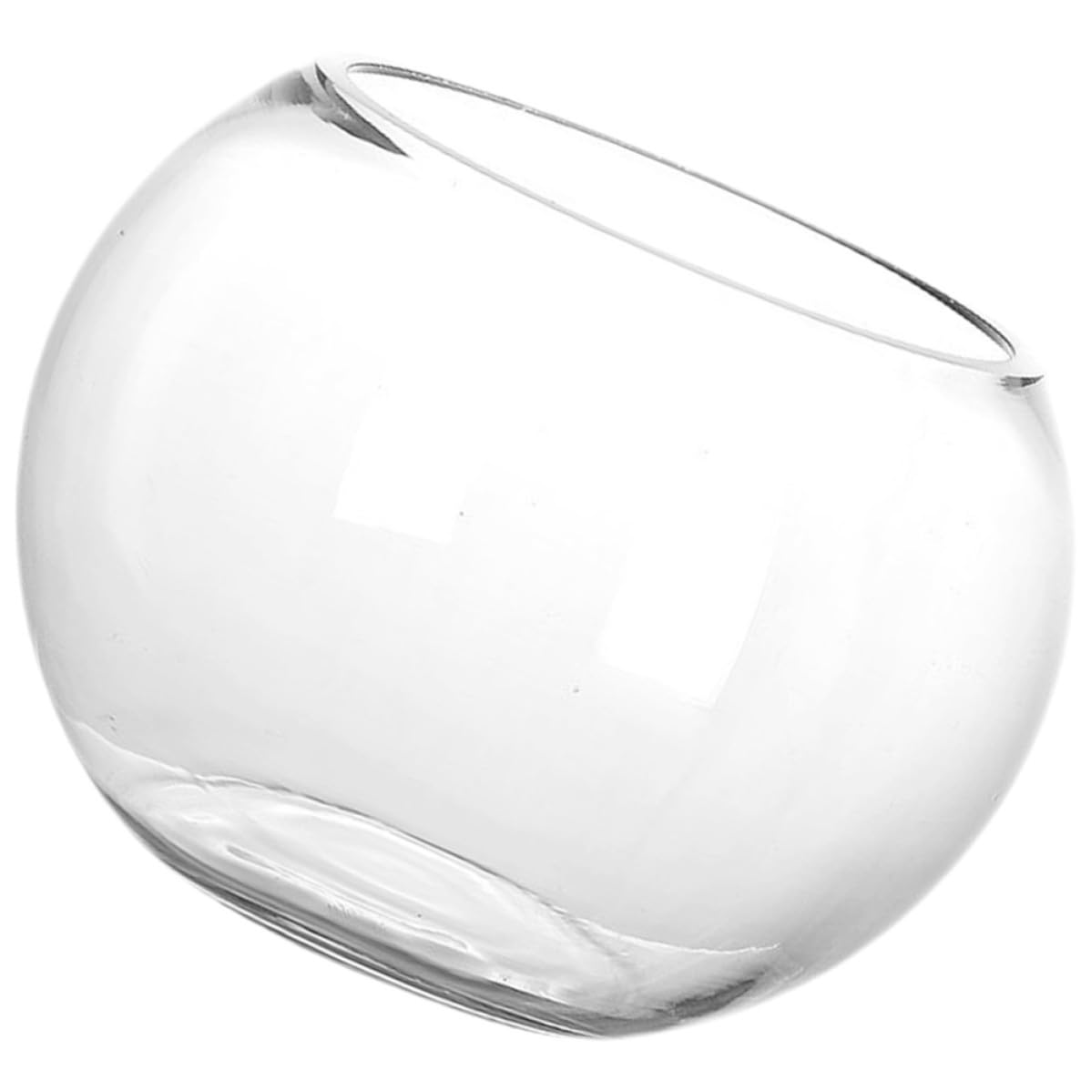 Acuario de Escritorio Transparente de Vidrio, Pecera Multifuncional