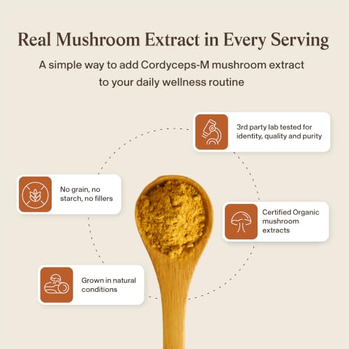 Real Mushrooms Cordyceps Militaris Extract Capsules
