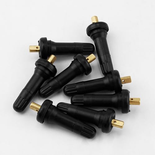 8 Stück Ventil für Schrader Sensor, Gummiventil Ersatz für TPMS, Reifendrucksensor für Reifendruckkontrollsystem, Tpms Ventil Reifen Sensor für Auto