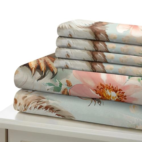 Parure de lit loutre en microfibre premium avec fermeture éclair invisible