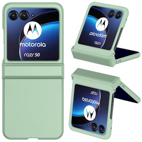 Coque Moto Razr 50 2024 NINKI avec protection de charnière rigide ultra-fine PC antichoc noire
