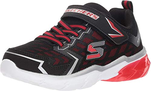 Skechers Calzature Sportive Bambino THERMOFLUX Nano Grid (27 EU, Nero (BKRD))