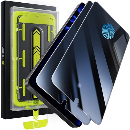 WSKEN for Samsung Galaxy S26 Ultra Privacy Screen Protector - Fingerprint Unlock Support [25 Degree Anti Spy] Case Friendly Shatterproof Tempered Glass for Galaxy S26 Ultra,2 PCS 2PCS Privac