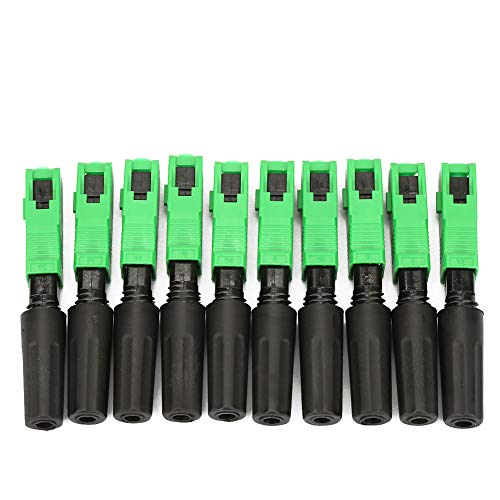 Conector de fibra óptica FTVOGUE de 100 piezas para montaje rápido en redes FTTH
