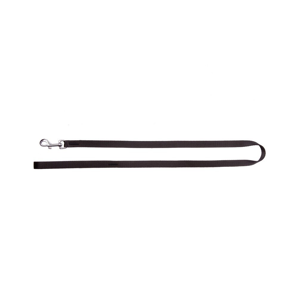 Dingo Black Leash Very Light Anti-Slip Material for Easy Dog Stop Strong and Durable 10085, 1,6 x 130 cm