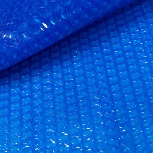 poolomio Solarplane Pool Oval 488 x 305 cm | Solar Abdeckplane 180 µm Wärmeplane Noppenfolie zuschneidbar |...
