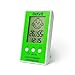 Produktbild BeGrit Innen Hygrometer Thermometer für Baby-Raum-Temperatur Feuchtigkeit Feuchte Überwachung, digital einfach Sofort mit Lächeln/Unhappy Emotion Icon lesen Grün