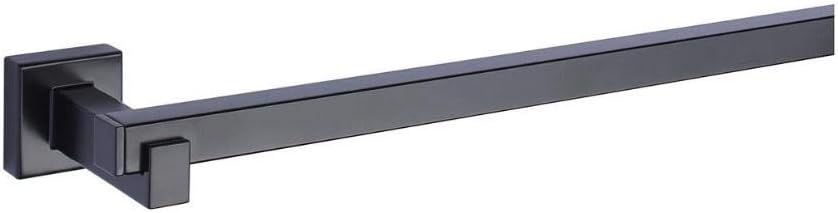 Taymor 1948 Square Towel Bar 24 Inch, Matte Black