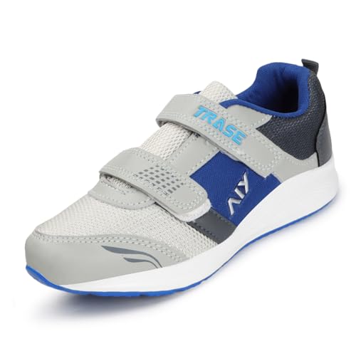 Image of TRASE Boys' Running Shoe for Active Kids | Sport Running & Walking Shoes with Lightweight mesh Upper Eva Sole | All Day Casual Wear