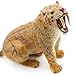 Gemini&Genius Smilodon Action Figure Toy, Saber-Toothed Tiger Wild Animal Model Toy, Beautiful and Accurate Sculptures of Tiger Animal Figure, Gift, Collection, Display & Play for Kids Collectors