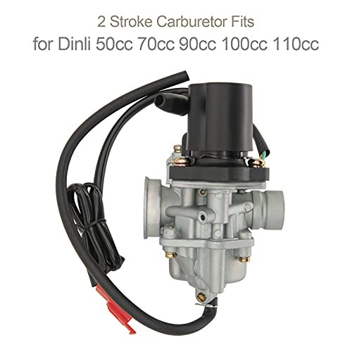 2 Stroke Carburetor Carb Compatible For Dinli 50cc 70cc 90cc 100cc 110cc ATV Quad Carb, For Dino Jp Beast Helix DL603 With 38mm Air Filter - Thumbnail 6