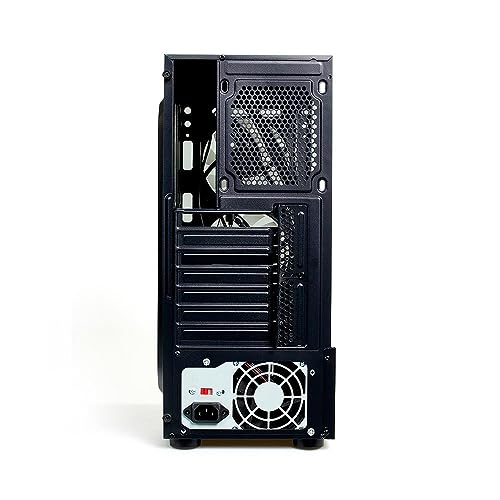 Gabinete Gamer Matrix RGB ATX 3x Cooler Fan RGB Preto GL-MATRIX-1 Liketec